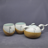 竹编茶具全手工细竹丝百年传承手工艺茶具公道杯花器茶壶单杯